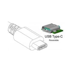 Techly USB-C 3.1 to VGA M/F adapter, white cena un informācija | Kabeļi un vadi | 220.lv