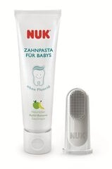 Зубная паста + зубная щетка NUK, 3+ мес. цена и информация | NUK Для ухода за младенцем | 220.lv