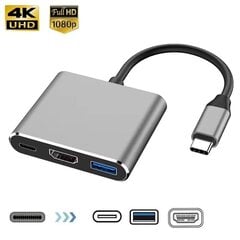 Hub 3in1 cena un informācija | Adapteri un USB centrmezgli | 220.lv