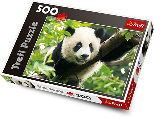 TREFL puzle "Panda", 500 detaļas цена и информация | Puzles, 3D puzles | 220.lv