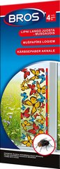 Mušpapīrs logiem Bros, bezkrāsains ar attēlu, 4 gab. цена и информация | Для борьбы с насекомыми | 220.lv