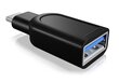 RaidSonic Icy Box, USB-C M/USB-A M cena un informācija | Adapteri un USB centrmezgli | 220.lv