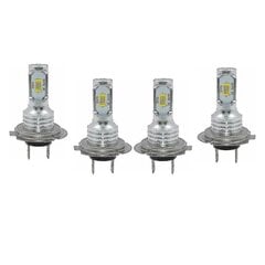 4gab Mini H7 + H7 Combo Led priekšējo lukturu komplekta spuldzes tālās tuvās gaismas цена и информация | Аксессуары для телефонов | 220.lv