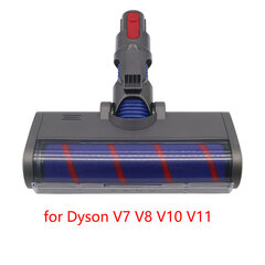 Motorizēts grīdas birstes galvas rīks Dyson V6 V8 V7 V10 V11 putekļsūcējam Mīksta slaucīšanas rullīša galviņas grīdas suka priekš Dyson V6 цена и информация | Принадлежности для пылесосов | 220.lv