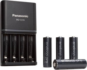  Базовое зарядное устройство Panasonic eneloop 1-4 AA цена и информация | Зарядные устройства для элементов питания | 220.lv