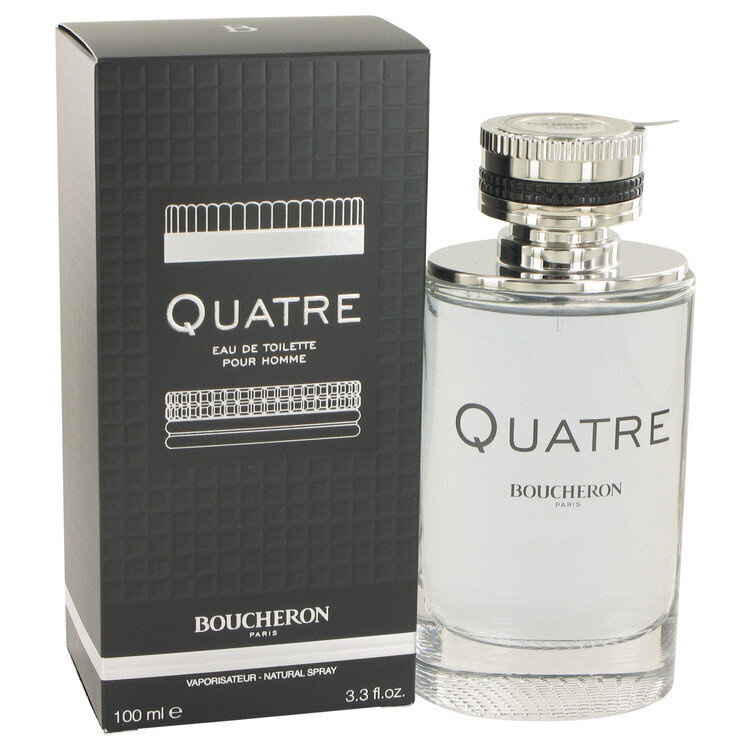 Tualetes ūdens Quatre Pour Homme Boucheron EDT: Tilpums - 100 ml цена и информация | Vīriešu smaržas | 220.lv