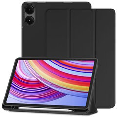 Evelatus Tri-Fold Stylus turētāja statīva maciņš Samsung Galaxy Tab A8 10.5'' (2021) X200 / X205 / X207 Melns cena un informācija | Somas, maciņi | 220.lv