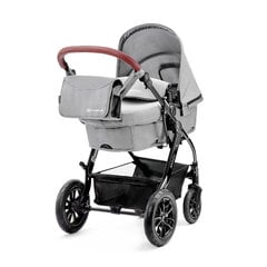 KINDERKRAFT 3in1 ratu komplekts ar autokrēsliņu MOOV, pelēkā krāsā цена и информация | Коляски | 220.lv