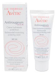 Aizsargkrēms sejas ādai Avene Antirougeurs Jour SPF20, 40 ml цена и информация | Кремы для лица | 220.lv