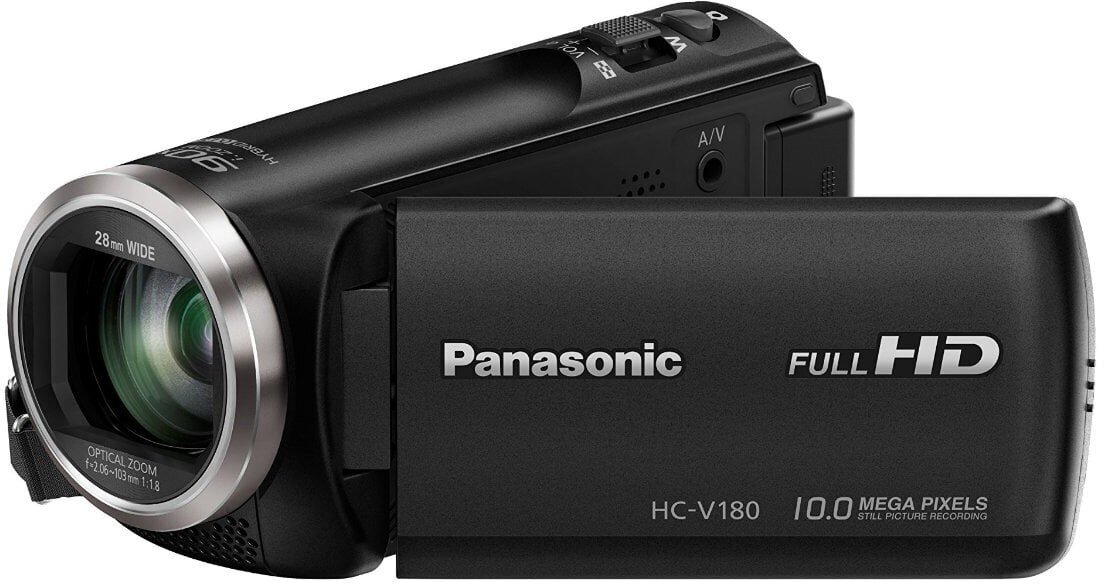 Panasonic HC-V180, melna cena un informācija | Videokameras | 220.lv