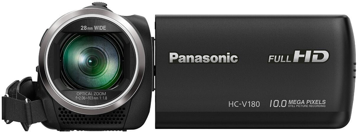 Panasonic HC-V180, melna cena un informācija | Videokameras | 220.lv