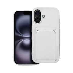 Forcell CARD priekš iPhone 16 Plus (6,7") - Balts cena un informācija | Telefonu vāciņi, maciņi | 220.lv