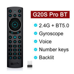 2022 G20s G20s Pro Bt Gyro viedā balss tālvadības pults G20 Ir Learning 2,4g bezvadu Fly Air Mouse for X96 H96 Max Android TV Box — tālvadības pults — AliExpress цена и информация | Аксессуары для телевизоров и Smart TV | 220.lv