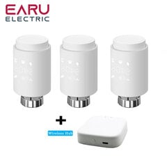 Tuya Smart Zigbee Radiator Actuator Trv Programmējams Termostata Radiatora Valve App tālvadības temperatūras regulatora atbalsts Alexa - Smart Temperature Control System - AliExpress цена и информация | Аксессуары для телевизоров и Smart TV | 220.lv