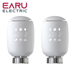 Tuya Smart Zigbee Radiator Actuator Trv Programmējams Termostata Radiatora Valve App tālvadības temperatūras regulatora atbalsts Alexa - Smart Temperature Control System - AliExpress цена и информация | Аксессуары для телевизоров и Smart TV | 220.lv