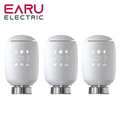 Tuya Smart Zigbee Radiator Actuator Trv Programmējams Termostata Radiatora Valve App tālvadības temperatūras regulatora atbalsts Alexa - Smart Temperature Control System - AliExpress цена и информация | Аксессуары для телевизоров и Smart TV | 220.lv