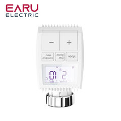 Tuya Smart Zigbee Radiator Actuator Trv Programmējams Termostata Radiatora Valve App tālvadības temperatūras regulatora atbalsts Alexa - Smart Temperature Control System - AliExpress цена и информация | Аксессуары для телевизоров и Smart TV | 220.lv