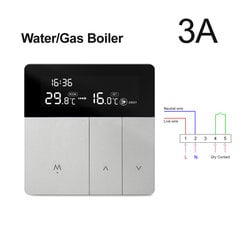 Avatto Tuya Wifi viedais termostata temperatūras regulators 100-240 V tālvadības elektriskā pults ， Alexa Google Home Yandex Alice - viedā temperatūras kontroles sistēma - AliExpress цена и информация | Аксессуары для телевизоров и Smart TV | 220.lv