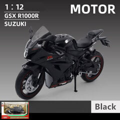 1:12 Aprilia RSV4 sakausējuma sacīkšu motocikla modelis Diecast metāla ielas krosa motocikla modeļa simulācija bērnu rotaļlietu dāvana цена и информация | Коллекционные модели автомобилей | 220.lv