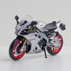 1:12 Aprilia RSV4 sakausējuma sacīkšu motocikla modelis Diecast metāla ielas krosa motocikla modeļa simulācija bērnu rotaļlietu dāvana цена и информация | Коллекционные модели автомобилей | 220.lv