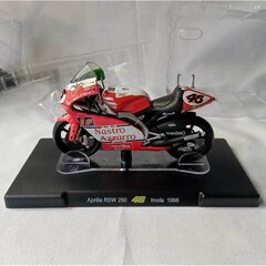 1:18 Apulia Yamaha Honda 11CM Diecast Alloy Motocikls Statiskais Displejs Modelis Automašīnu ventilatori Iecienītākā kolekcija Bērniem Ziemassvētku dāvana цена и информация | Коллекционные модели автомобилей | 220.lv