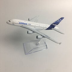 Oriģinālais modelis a380 airbus Boeing 747 lidmašīnas modelis lidmašīna Diecast Model Metal 1:400 lidmašīna rotaļlieta Dāvanu kolekcija цена и информация | Коллекционные модели автомобилей | 220.lv