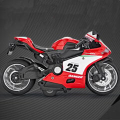 Jauns 1:12 Red Ducati Atpakaļ uz Force Alloy motociklu modeli ar gaismām Vēsas metāla rotaļlietas sakausējuma materiāls Body Racing sērija цена и информация | Коллекционные модели автомобилей | 220.lv