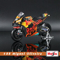 Maisto 1:18 Moto GP 2023 Honda LCR Team #73 Marquez brauc ar licencētu simulācijas sakausējuma motociklu modeli Collecti цена и информация | Коллекционные модели автомобилей | 220.lv