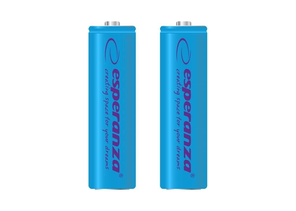 Lādējamās AA baterijas Esperanza EZA103B, 2000mAh, zilas cena un informācija | Baterijas | 220.lv
