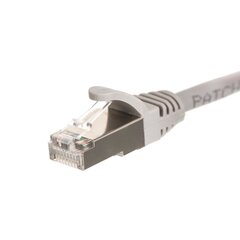 Netrack patch cable RJ45, snagless boot, Cat 6 FTP, 3m grey cena un informācija | Kabeļi un vadi | 220.lv