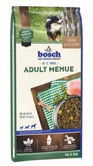 Сухой корм Bosch Petfood Adult Menue 15кг цена и информация |  Сухой корм для собак | 220.lv