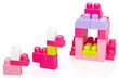 Mega Bloks klucīšu komplekts , rozā, 80 gab, soma, DCH62 cena un informācija | Konstruktori | 220.lv