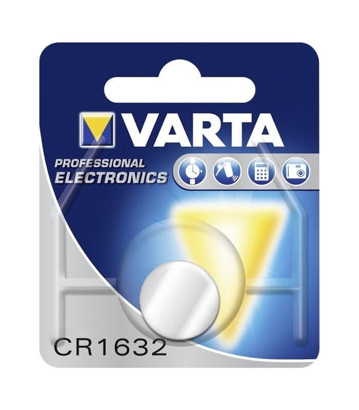 Baterija Varta Electronics CR1632, 1 gab. цена и информация | Baterijas | 220.lv