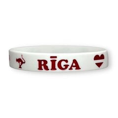 Silikona aproce RIGA/LATVIJA cena un informācija | Rokassprādzes | 220.lv