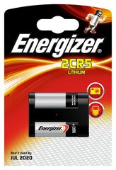 Energizer 2CR5 elementi, 1 gab. cena un informācija | Akumulatori, lādētāji un piederumi | 220.lv