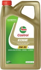 Castrol Edge Titanium FST LL 5W30 motoreļļa, 5L cena un informācija | Motoreļļas | 220.lv