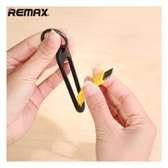 Remax Mini Кабель - брелок для ключей Lightning на USB кабель данных и заряда Черный / Желтый цена и информация | Кабели для телефонов | 220.lv