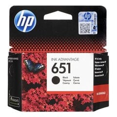 HP nr 651 Black C2P10AE cena un informācija | Tintes kārtridži | 220.lv