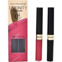 Ilgnoturīga lūpu krāsa Max Factor Lipfinity Lip Colour, 1 gab, 102 Glistening cena un informācija | Lūpu krāsas, balzāmi, spīdumi, vazelīns | 220.lv