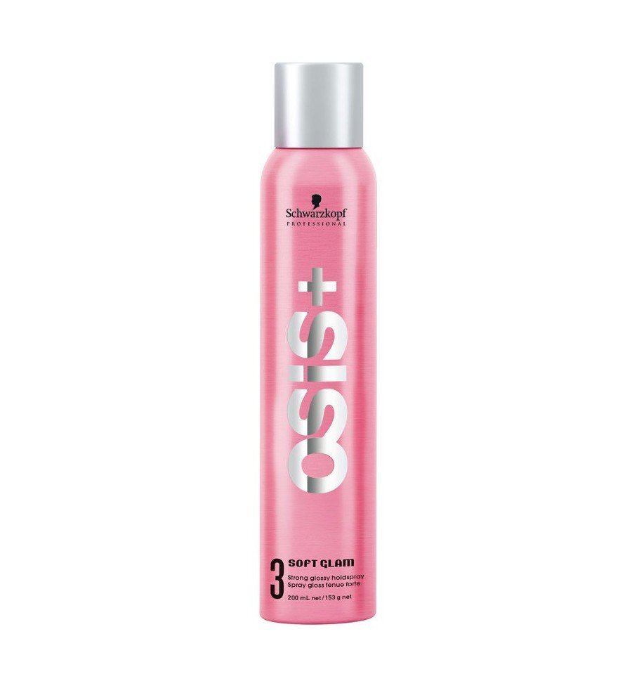 Stipras fiksācijas matu laka Schwarzkopf Professional Osis+ Soft Glam 200 ml цена и информация | Matu veidošanas līdzekļi | 220.lv