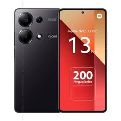 Xiaomi Redmi Note 13 Pro 12|512GB 4G DS NFC Midnight Black cena un informācija | Mobilie telefoni | 220.lv