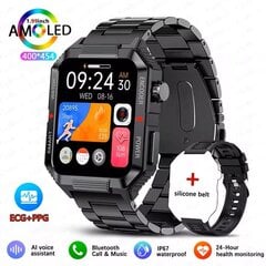 EGC+PPG GPS sporta fitnesa izsekotājs viedais pulkstenis vīriešiem 1,99 collu HD ekrāna veselības uzraudzība Bluetooth zvanu viedais pulkstenis Xiaomi. cena un informācija | Viedpulksteņi (smartwatch) | 220.lv