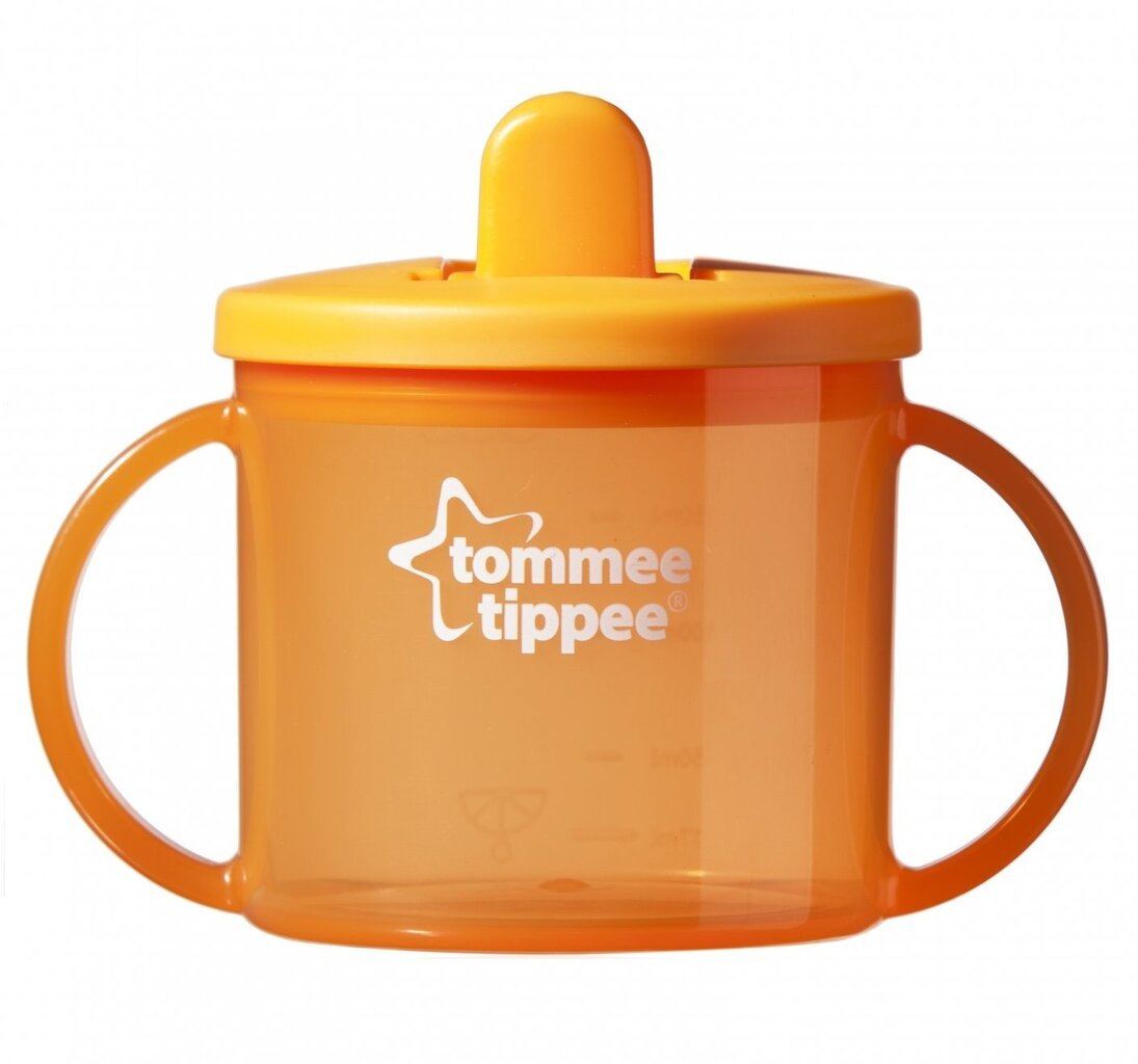 Bērnu krūzīte Tommee Tippee First Cup, 4m+, 150ml cena un informācija | Bērnu pudelītes un to aksesuāri | 220.lv