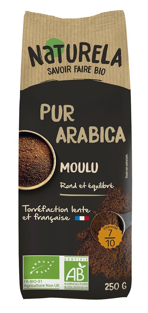 Naturela Organiska maltā kafija, 100% arabika, 250 g цена и информация | Kafija, kakao | 220.lv