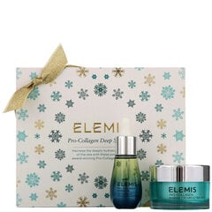 ELEMIS Pro-Collagen Deep Sea Duo komplekts: Pro-Collagen Marine eļļa 15 ml + Elemis Pro-Collagen Marine Ultra Rich krēms 30 ml + dāvanu kastīte cena un informācija | Serumi sejai, eļļas | 220.lv