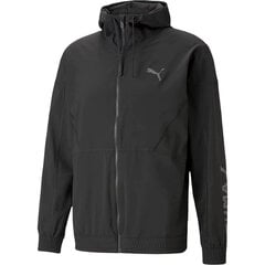 Puma vīriešu melna sporta jaka Fit Woven Jacket 522128 51 cena un informācija | Vīriešu virsjakas | 220.lv