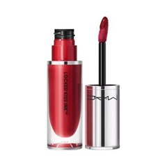 MAC Locked Kiss Ink Poncy 4ml cena un informācija | Lūpu krāsas, balzāmi, spīdumi, vazelīns | 220.lv