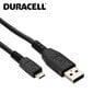 Duracell Universāls Mirco USB Datu & Uzlādes Kabelis 2m Melns цена и информация | Savienotājkabeļi | 220.lv