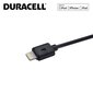 Duracell Mfi Sertificēts USB uz Lightning 8pin Datu Pārraides & Uzlādes kabelis 1m (MD818) цена и информация | Savienotājkabeļi | 220.lv