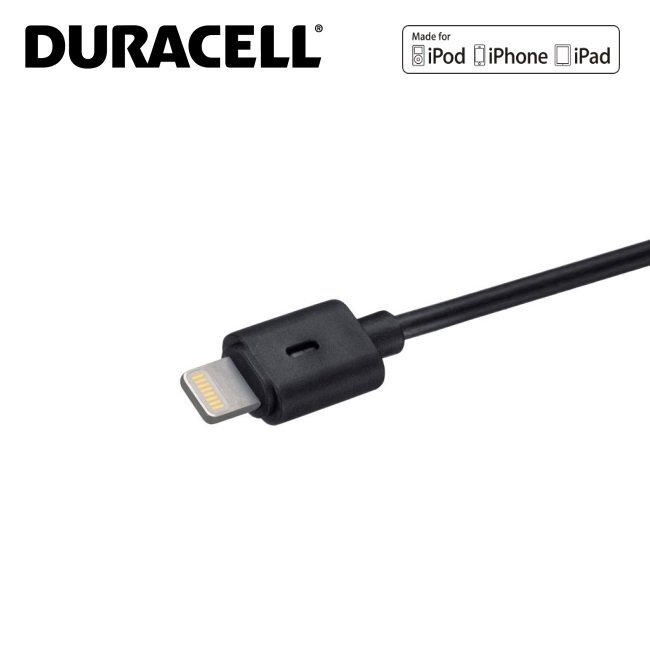 Duracell Mfi Sertificēts USB uz Lightning 8pin Datu Pārraides & Uzlādes kabelis 2m (MD819) цена и информация | Savienotājkabeļi | 220.lv